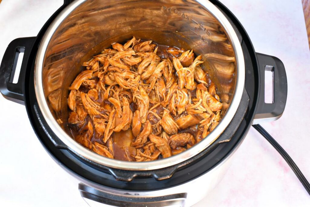pressure cooked bbq chicken