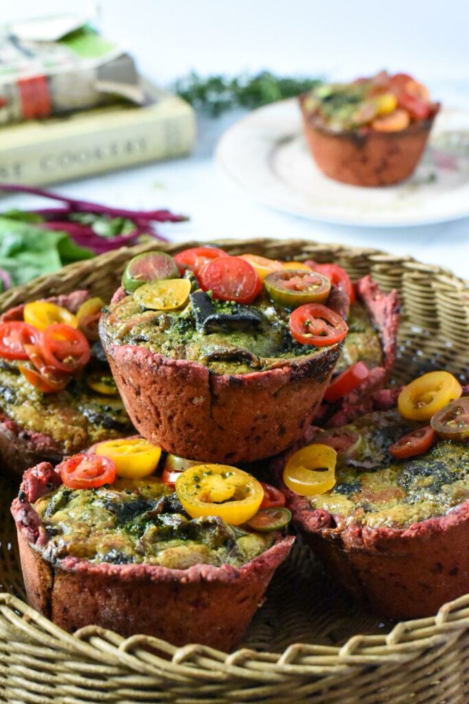 Beetroot crust