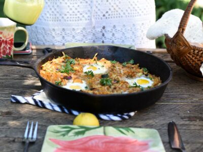 Cast iron skillet corned beef hash