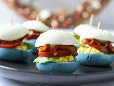 4th of July Egg Bite Appetizer