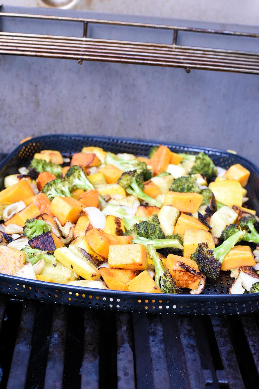 how to grill vegetables
