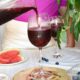 pouring sangria
