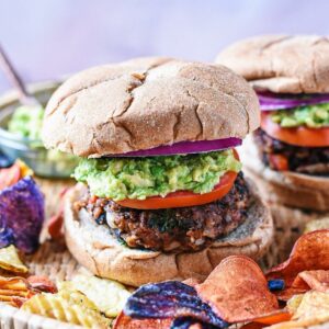 mixed bean burger recipe
