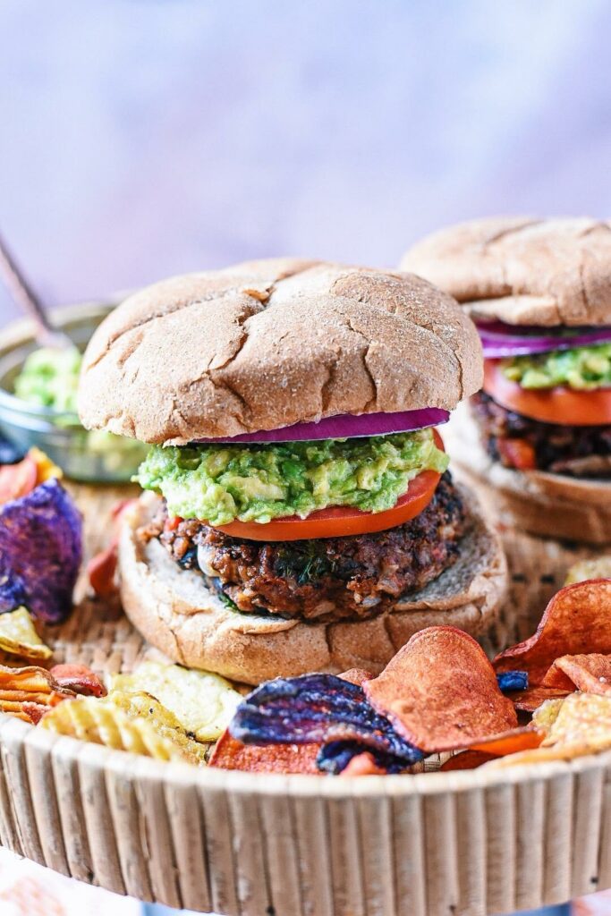 mixed bean burger recipe