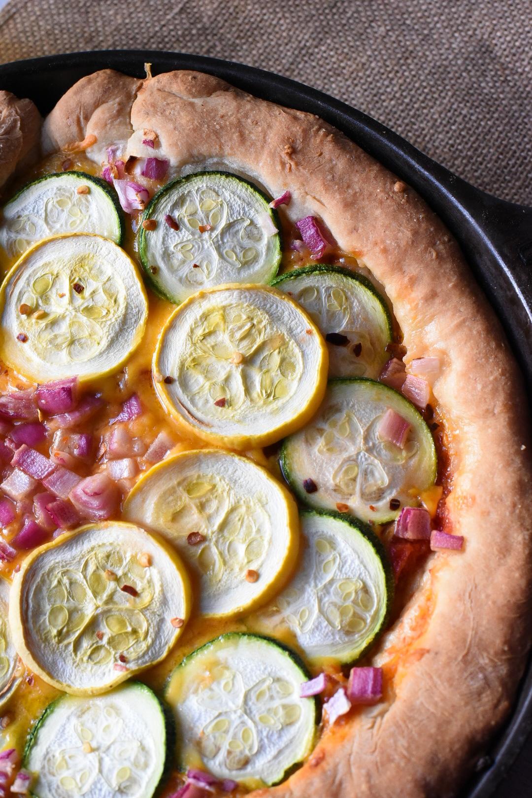 red pepper pizza