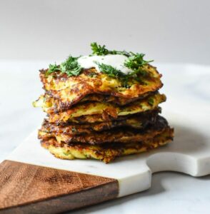 zucchini fritters