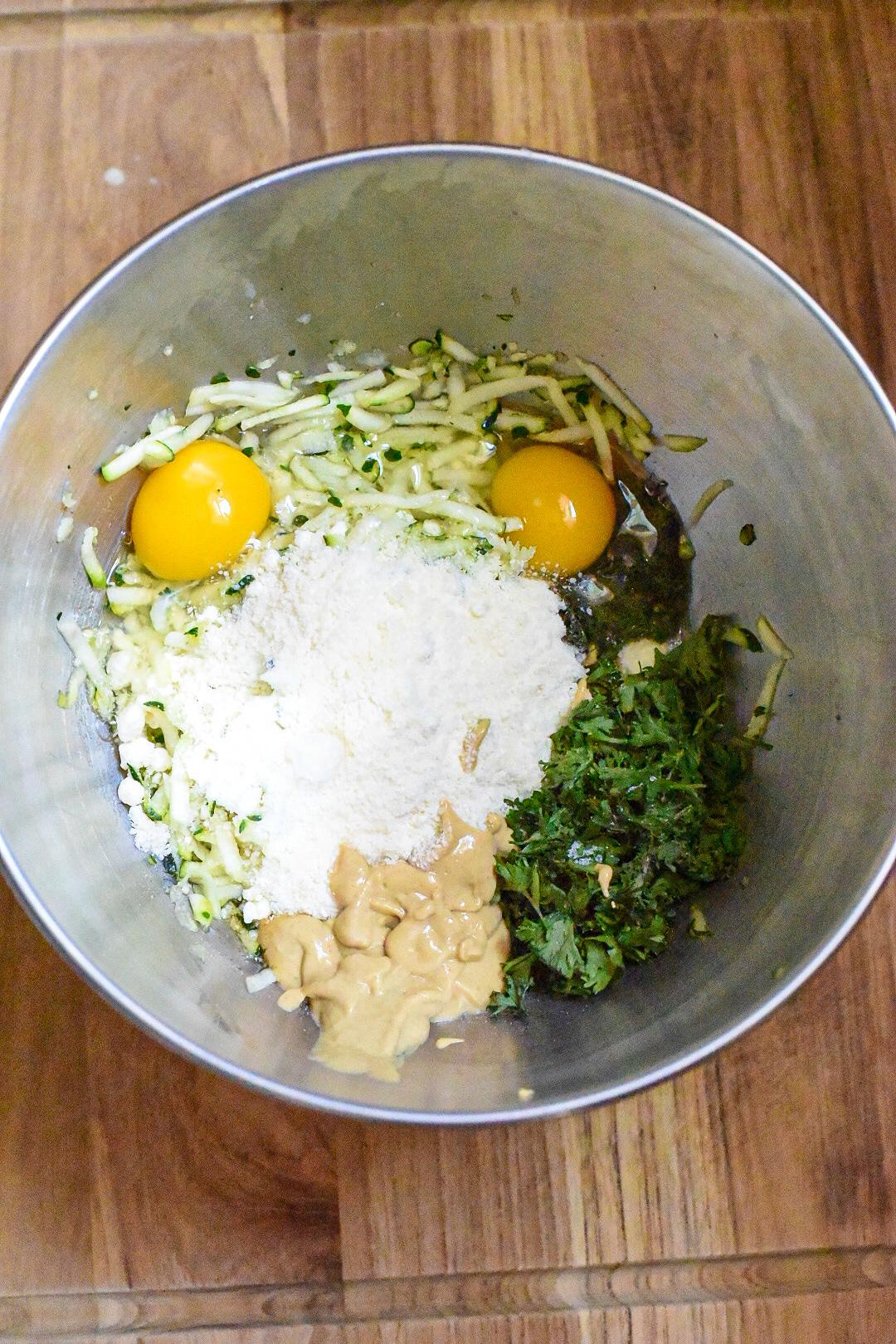 easy zucchini fritters