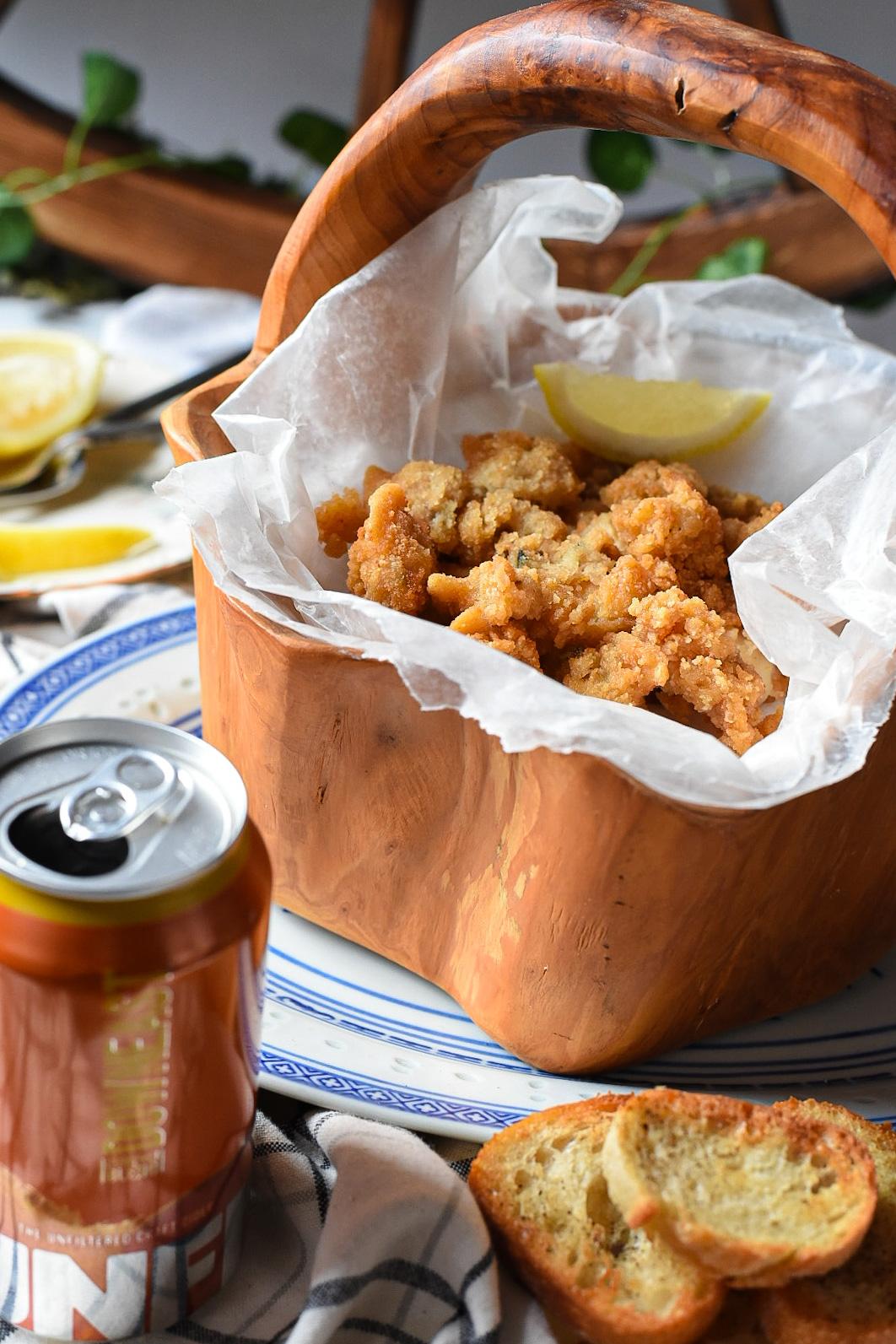 Fried clams recipe