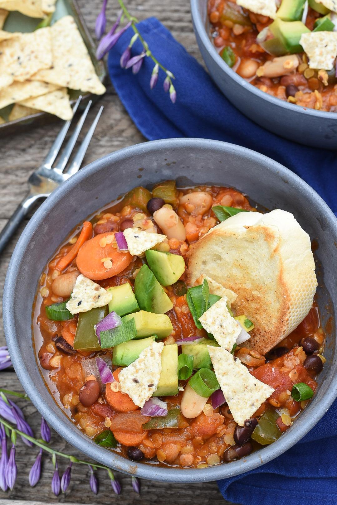 Ultimate Vegan Chili - Recipe Hippie