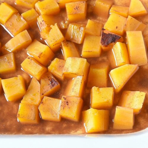 slow cooked butternut squash