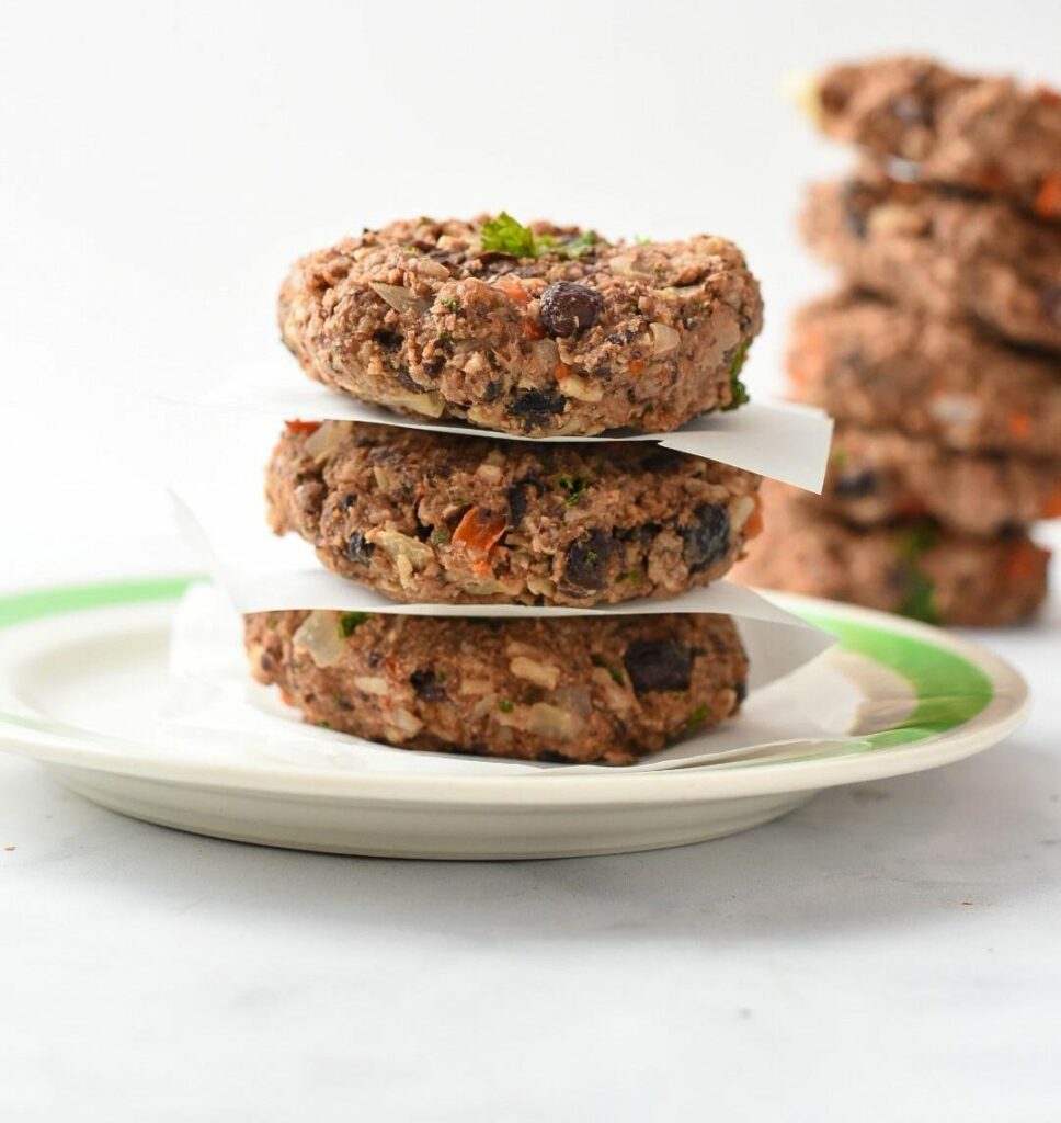 How to make frozen veggie burgers