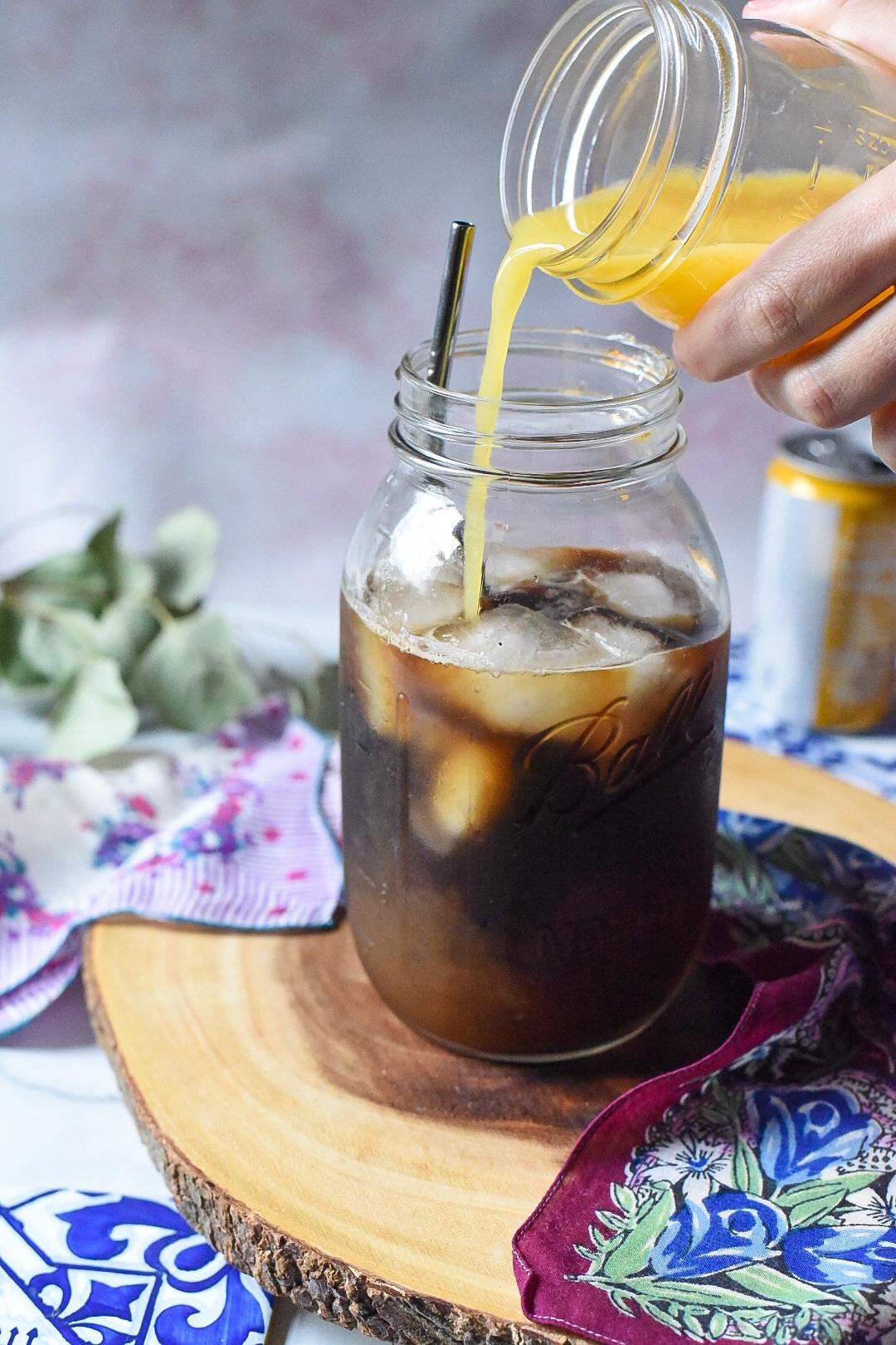 Orange Coffee Tonic Recipe Hippie