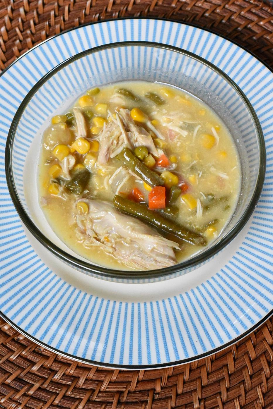 creamy chicken soup