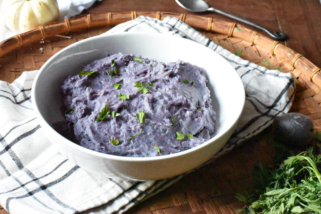 Easy Mashed Purple Potato (+ Flavor Variations) - Alphafoodie