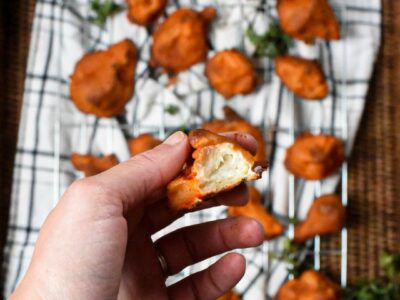 vegan cauliflower buffalo wings