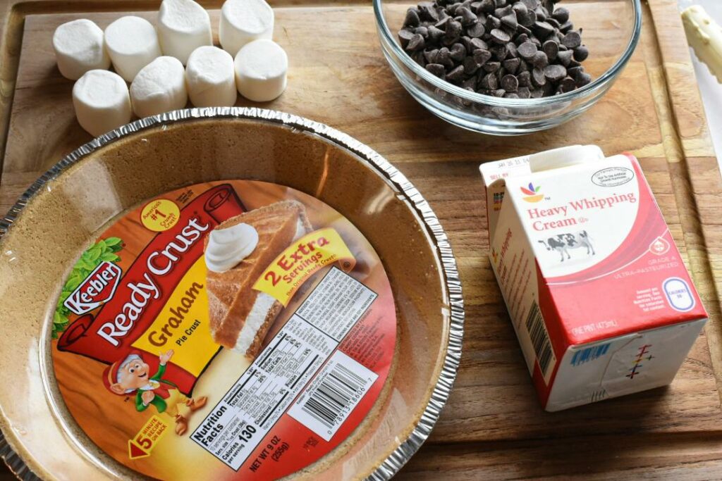 4 ingredient mousse pie