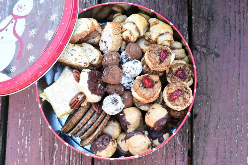 christmas cookie box