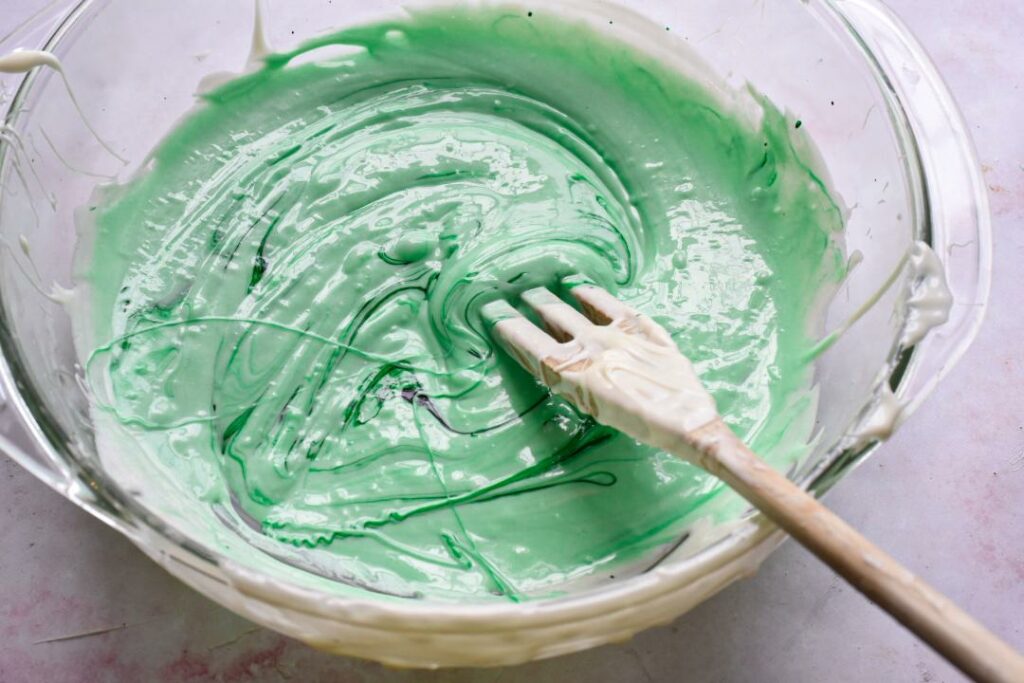 green forest cake