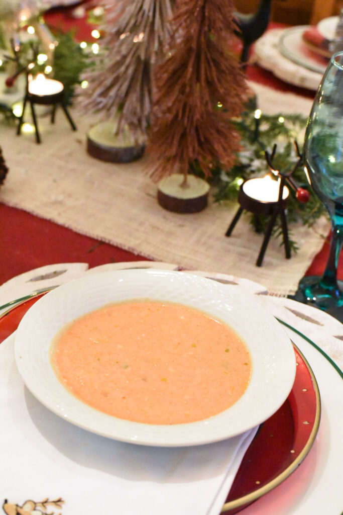 tomato lobster bisque
