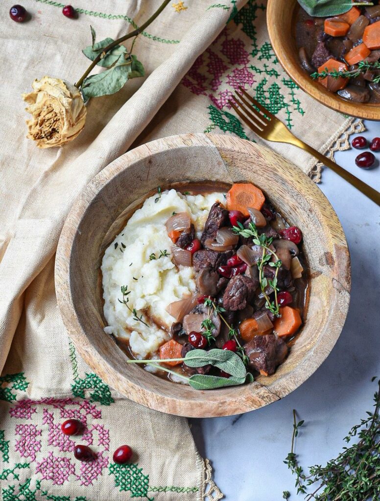 cranberry beef stew