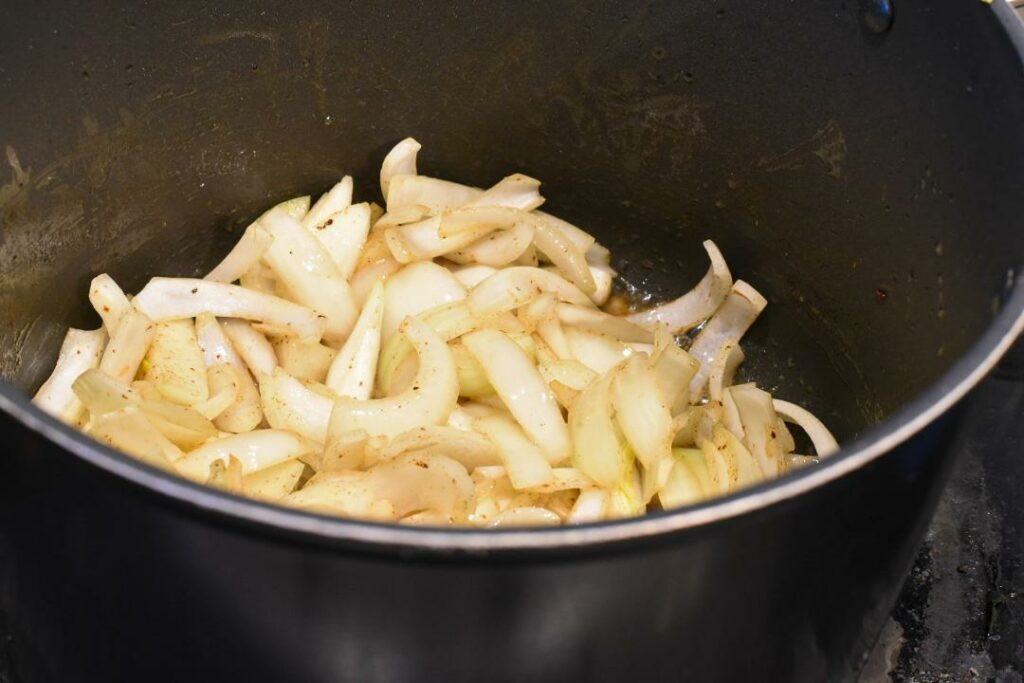 too many onions