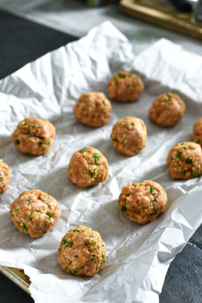 ground chicken meatballs