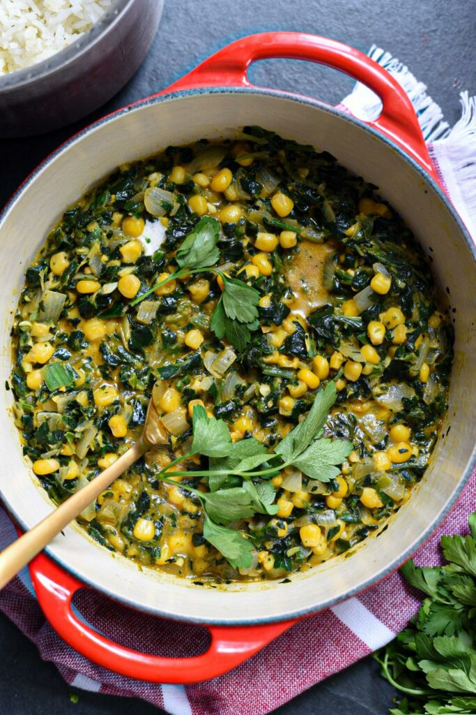 sauteed frozen spinach