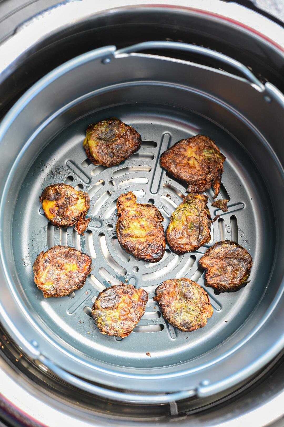 Smashed Brussels sprouts Recipe CRISPY! Recipe Hippie