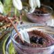 chocolate blueberry silken tofu dessert