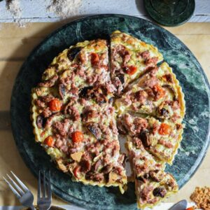 corned beef quiche