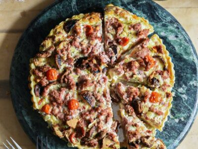 corned beef quiche