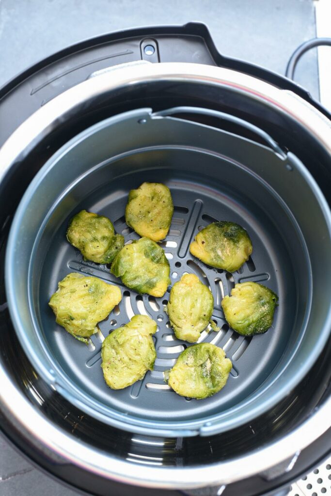 frozen brussels sprouts in air fryer
