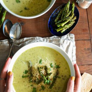 healthy asparagus soup