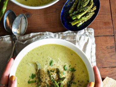 healthy asparagus soup