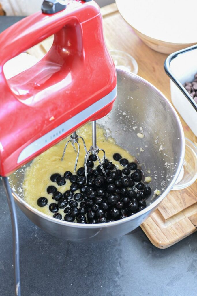 dessert using frozen blueberries