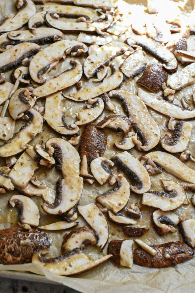 how to make mushroom bacon