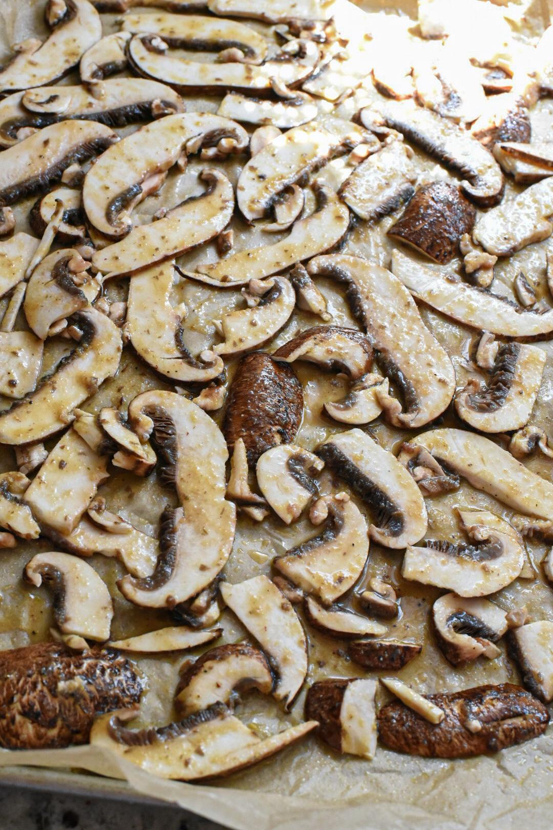 how to make mushroom bacon