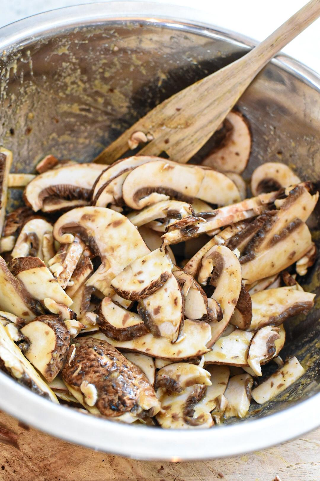 mushroom bacon