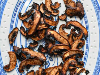 quick mushroom bacon recipe