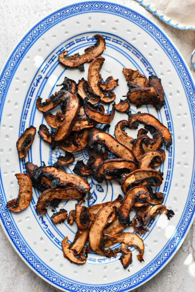 quick mushroom bacon recipe