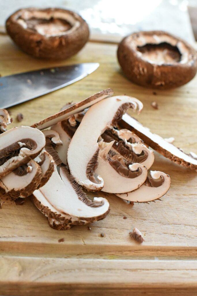 vegan mushroom bacon