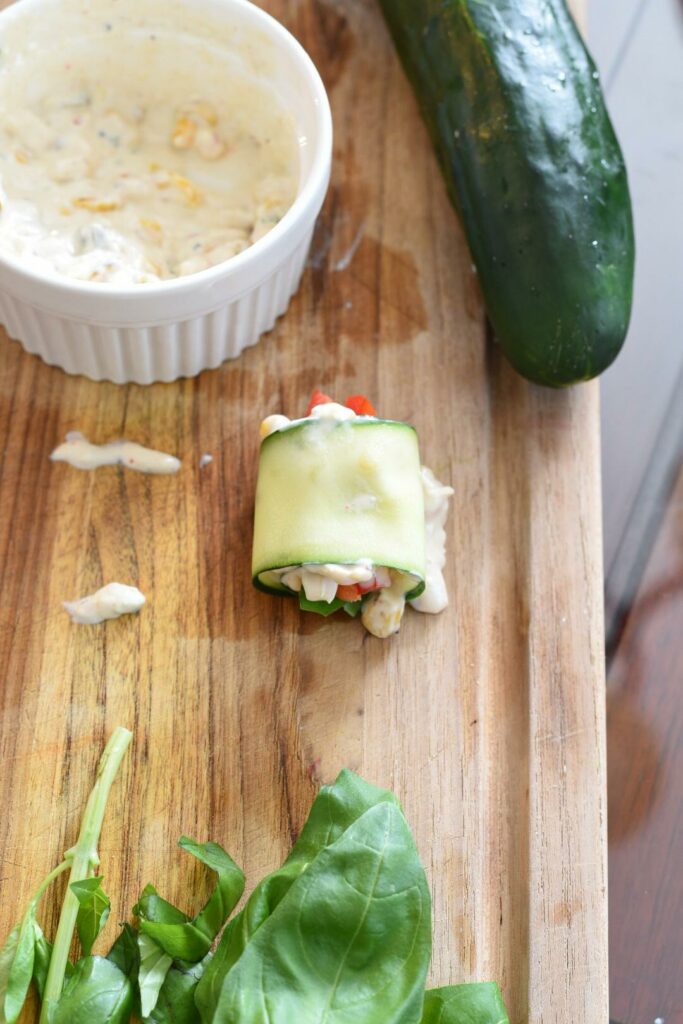 cucumber bites