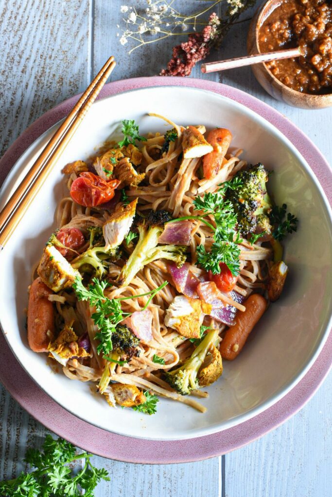 thai peanut chicken recipe
