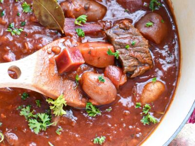 beef stew with potatoes