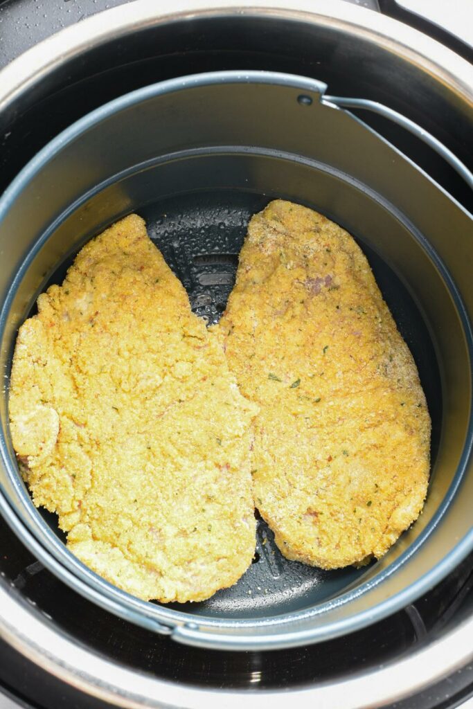 breaded chicken cutlets in air fryer