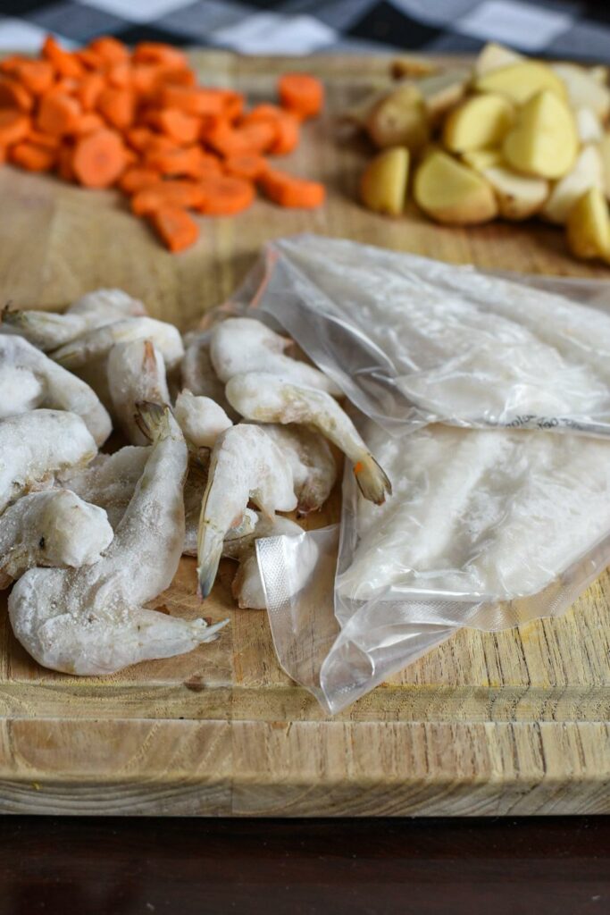 frozen shrimp soup