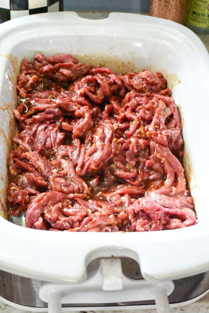 slow cooker korean beef