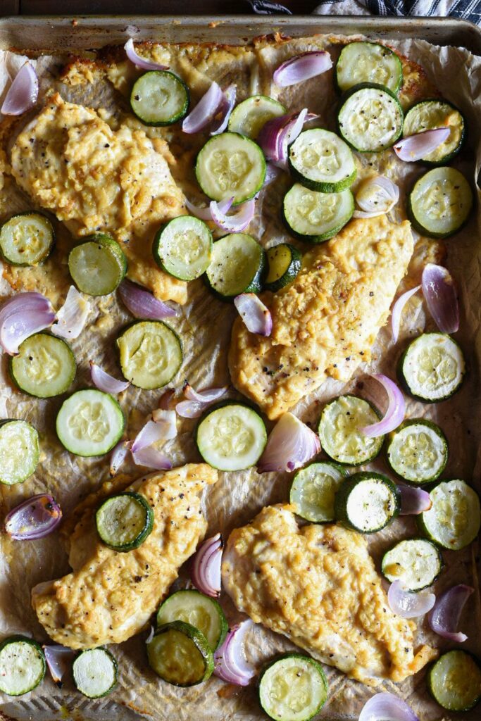 hummus chicken