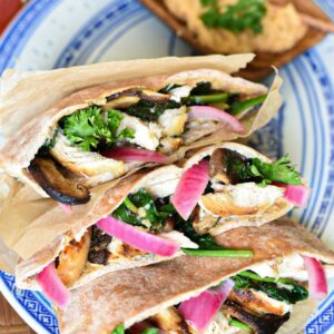 chicken pita