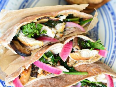 chicken pita